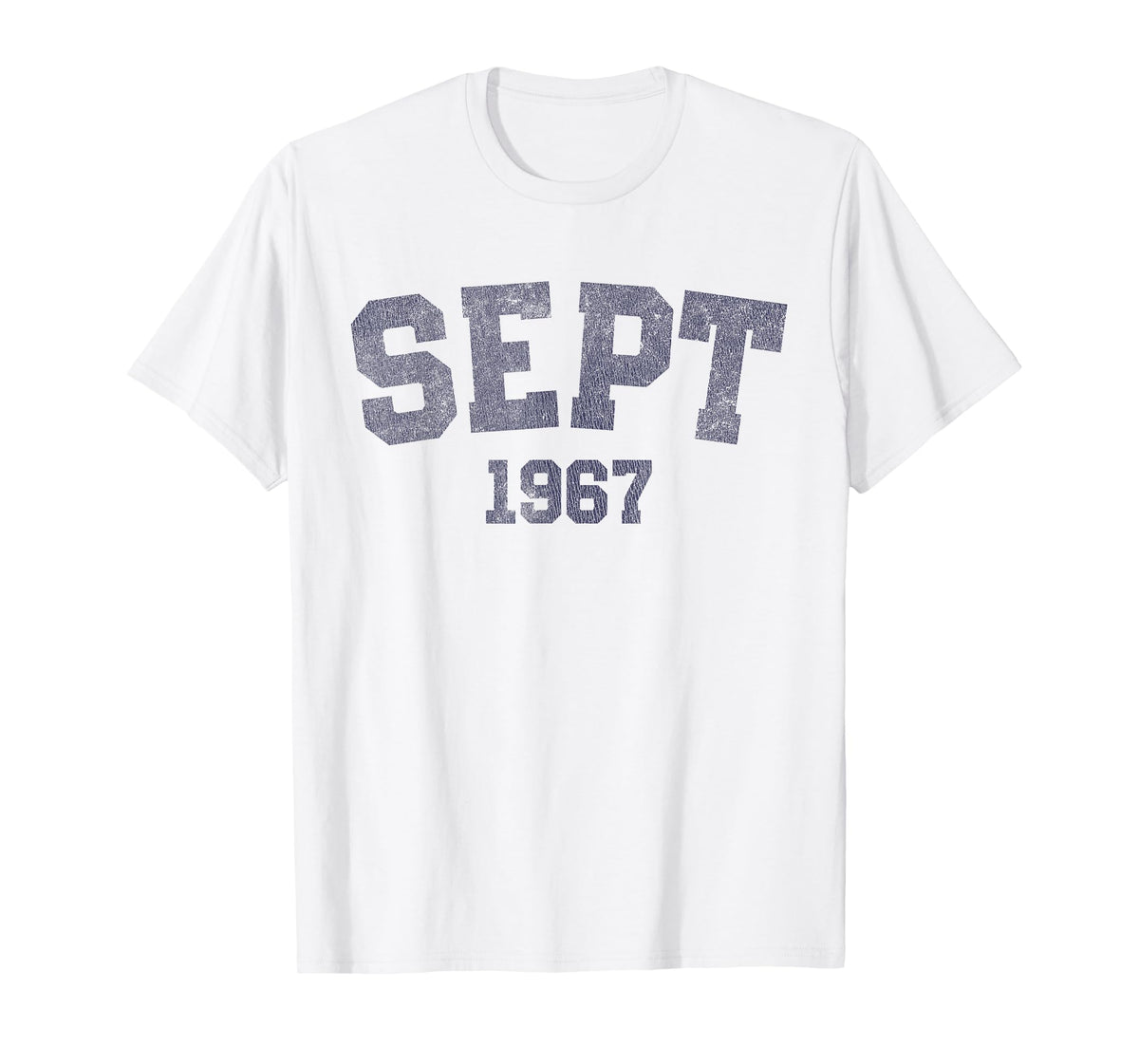 September - Vintage 1967 58th Birthday 58 Years Old T-Shirt