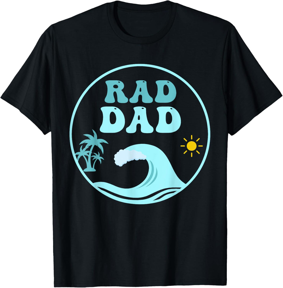 Rad Dad The Big One 1st Birthday Surf Family Matching T-Shirt