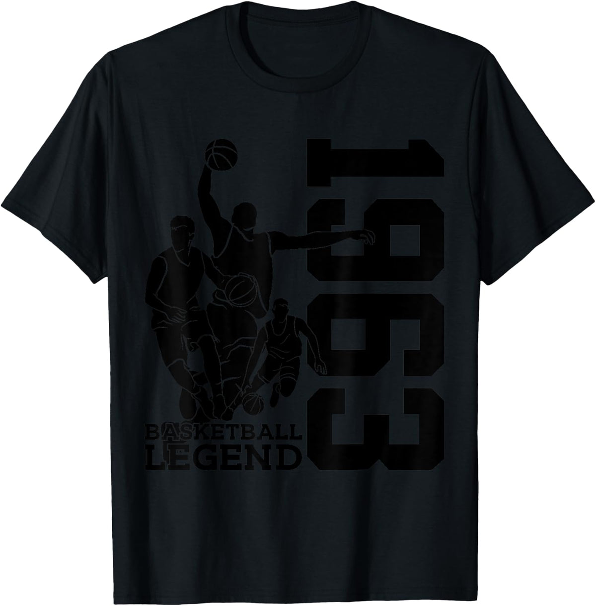 Basketball 62nd Birthday Basketball Legend 1963 T-Shirt