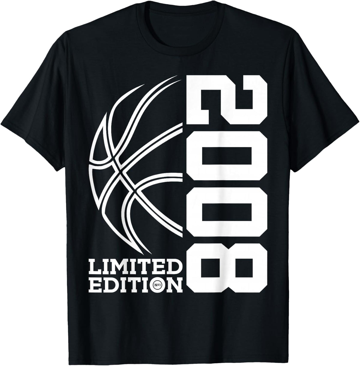 17th BIRTHDAY BASKETBALL LIMITED EDITION 2008 T-Shirt