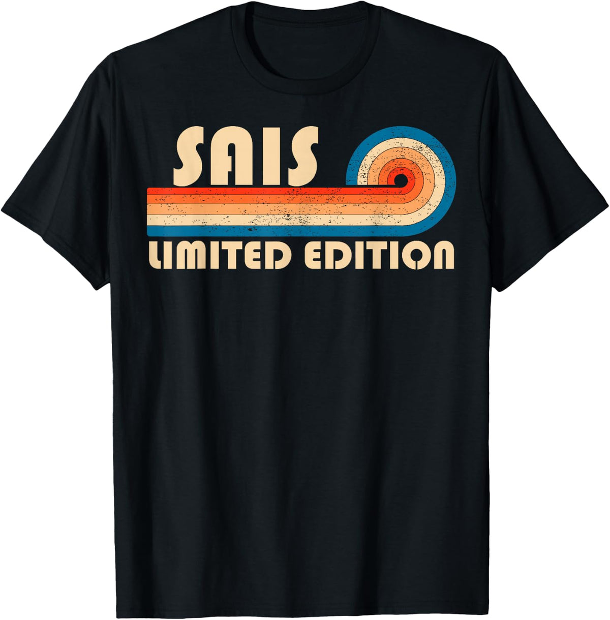 SAIS Surname Retro Vintage 80s 90s Birthday Reunion T-Shirt