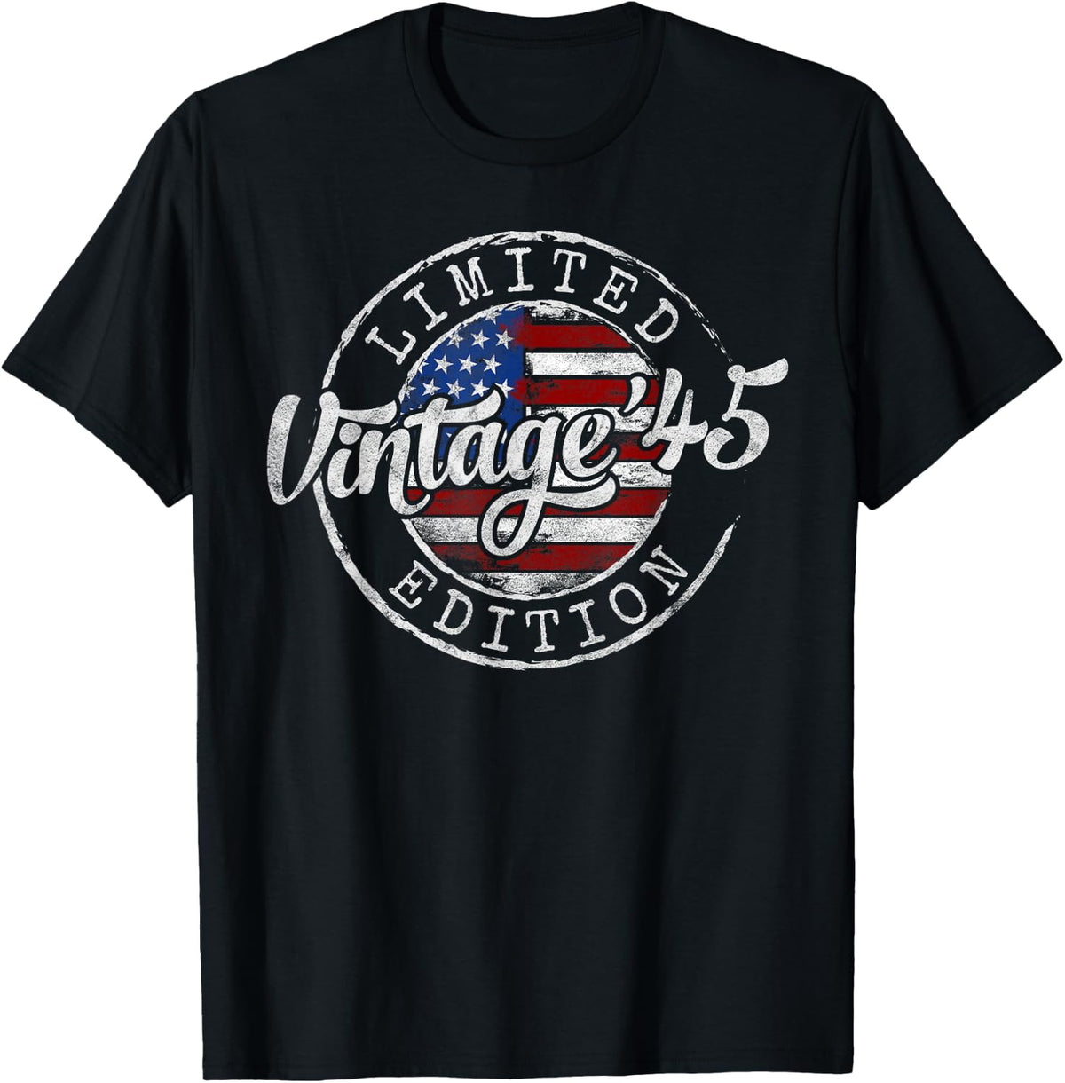 Vintage 1945 80th Birthday Gifts Women 80 Year Old T-Shirt