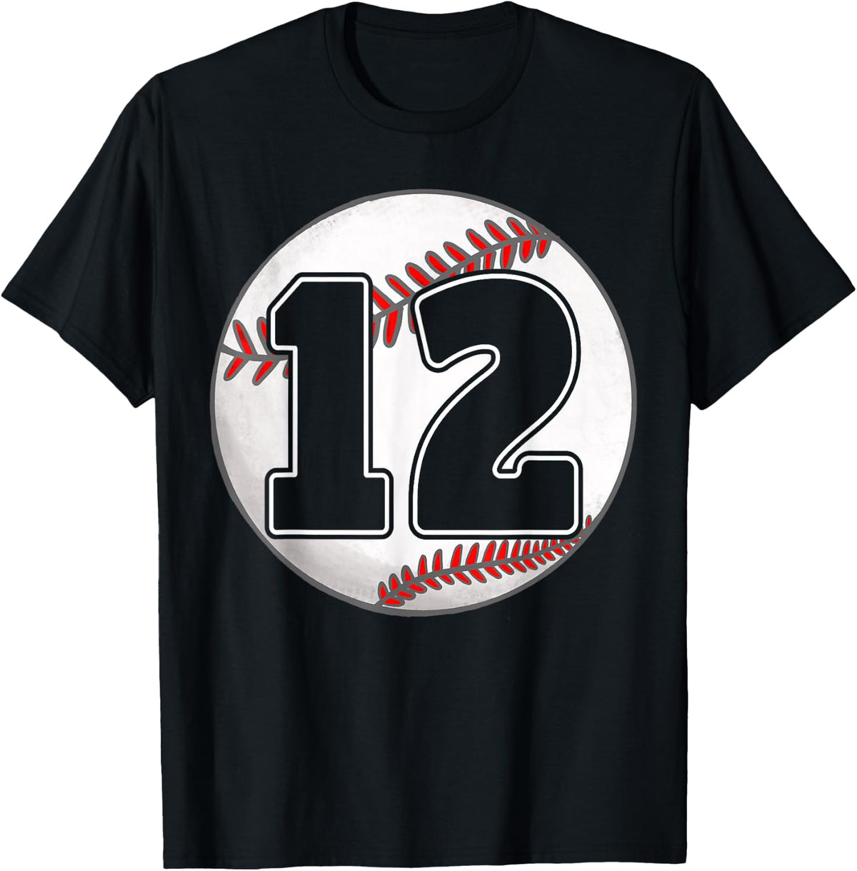 Birthday Boy 12 Baseball 12th Birthday Baseball Player T-Shirt