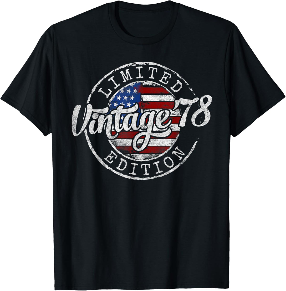 Vintage 1978 47th Birthday Gifts Women 47 Year Old T-Shirt