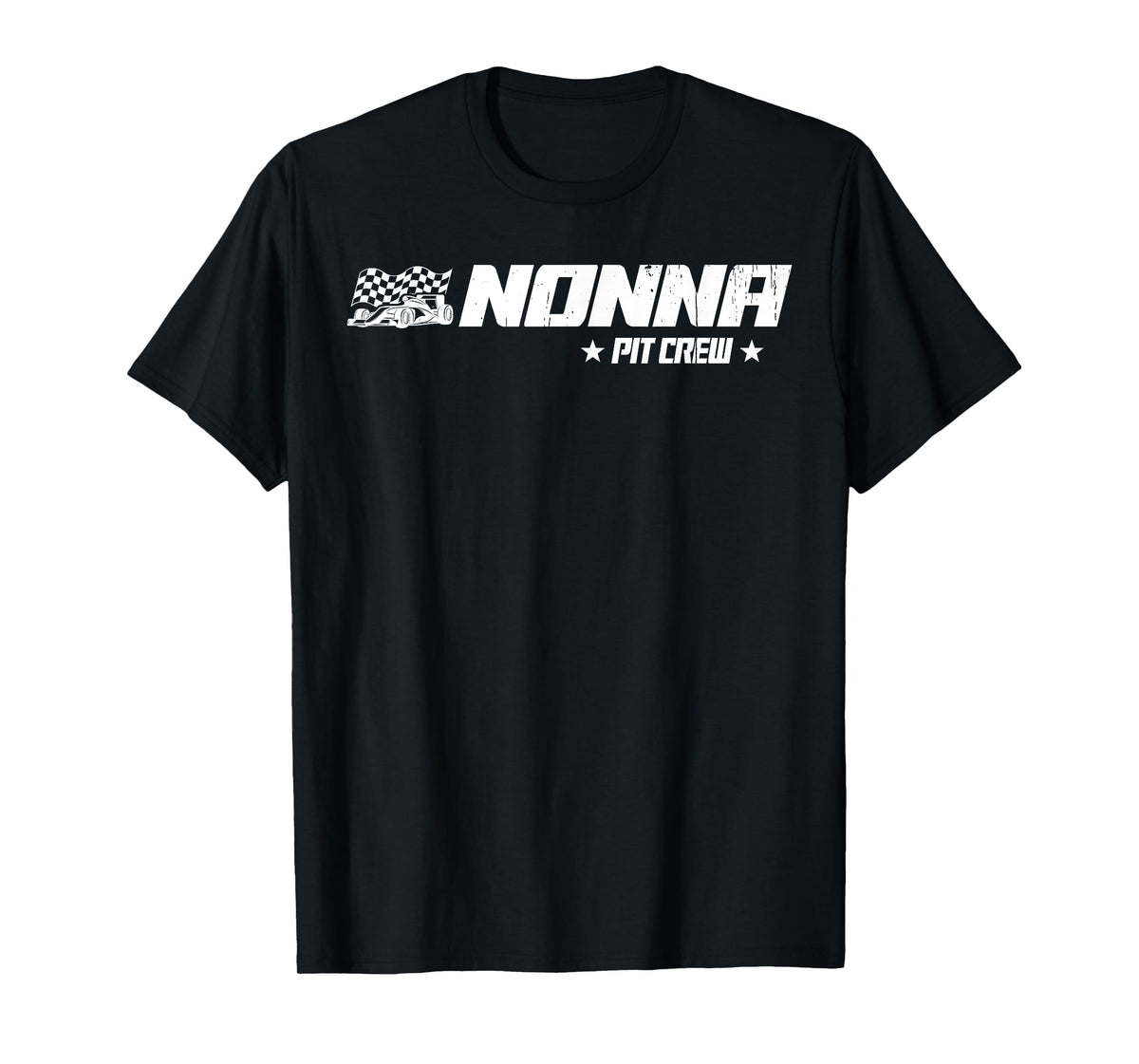 Nonna Pit Crew Race Car Birthday Family Racing T-Shirt