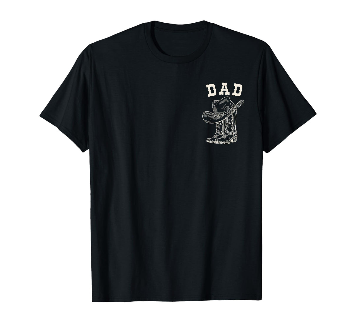 Dad Cowboy Rodeo Western Matching Shirts Family Birthday T-Shirt