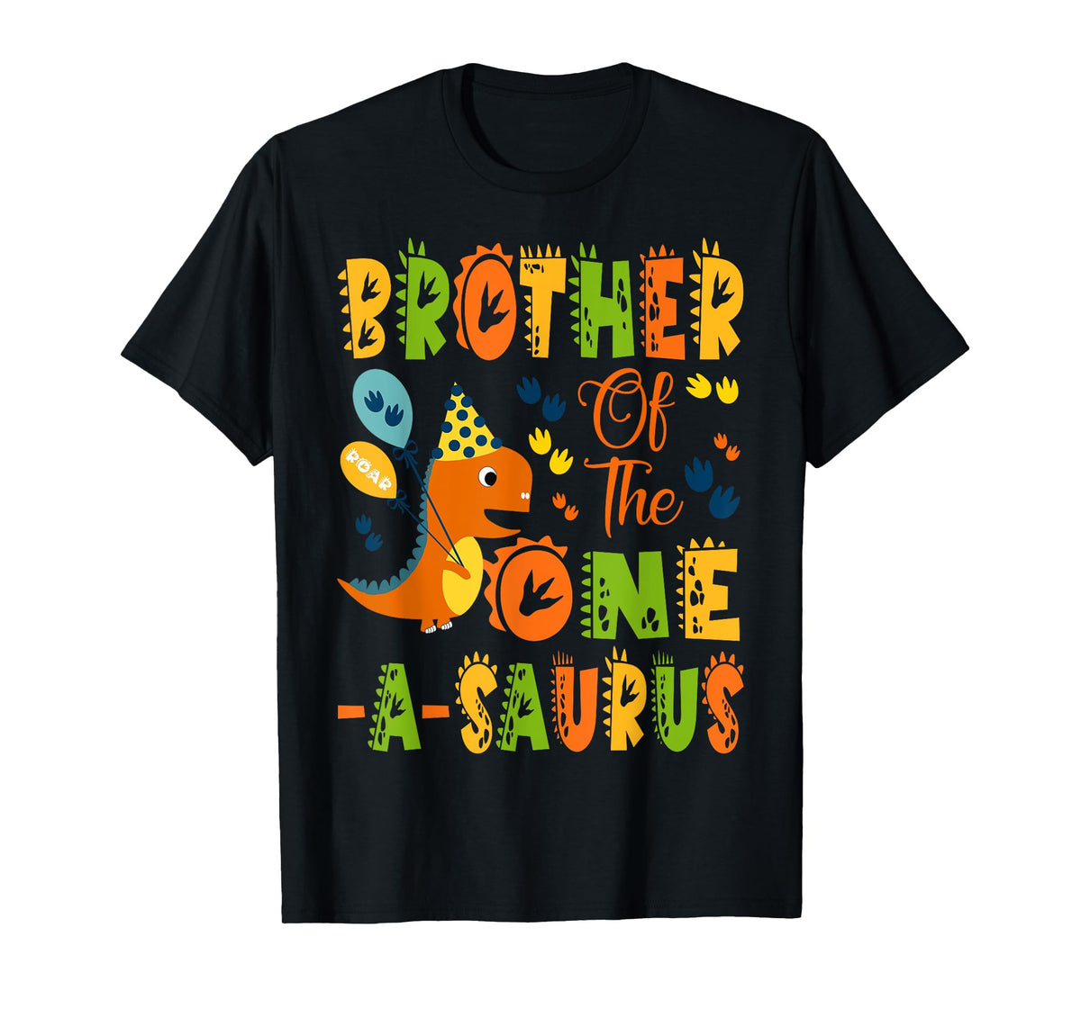 Brother of The One-A-Saurus 1St Birthday Dinosaur Party T-Shirt