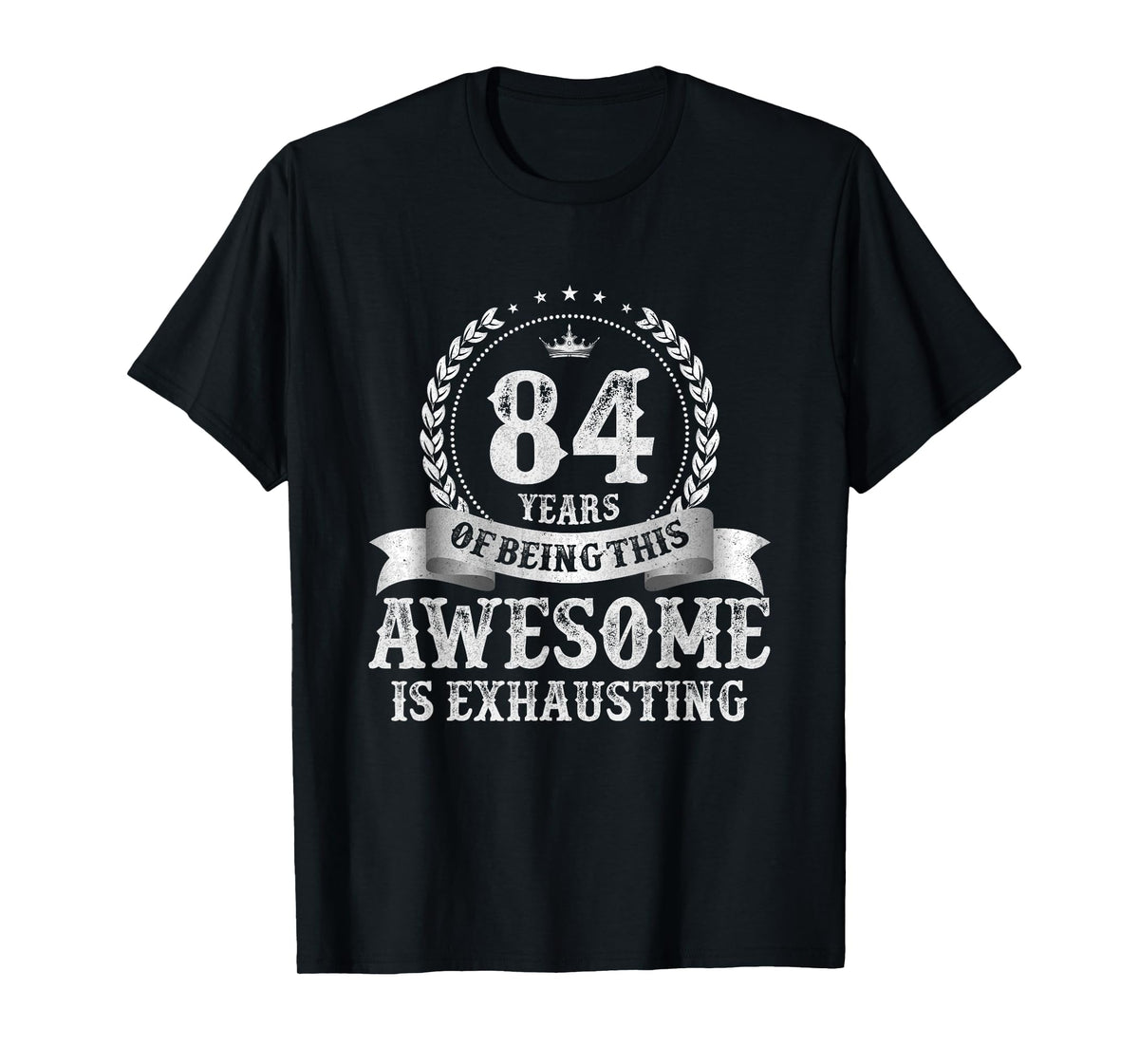 Vintage 84 Year Old 84 Birthday Gifts For Men 84th BDay T-Shirt
