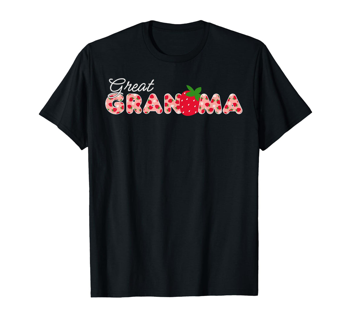 Great Grandma Strawberry First Birthday Funny Strawberry T-Shirt
