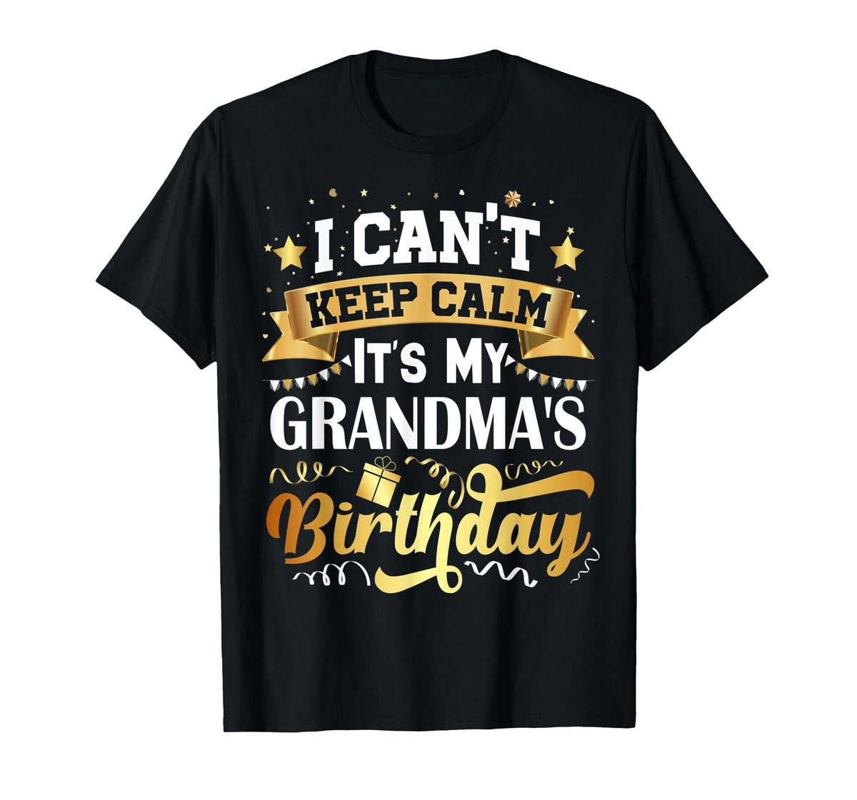 Grandma Birthday Tshirt Party Gift Idea Family Bday T-Shirt