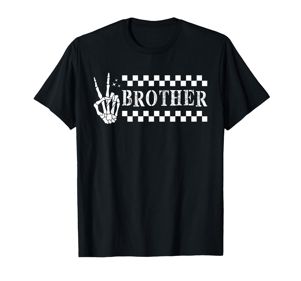 Brother Family Birthday Matching Bad Two The Bone T-Shirt