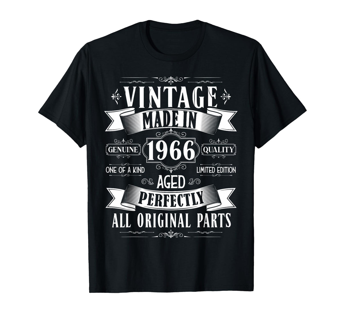 Vintage 59th birthday men Born 1966 59 years old Bday mens T-Shirt