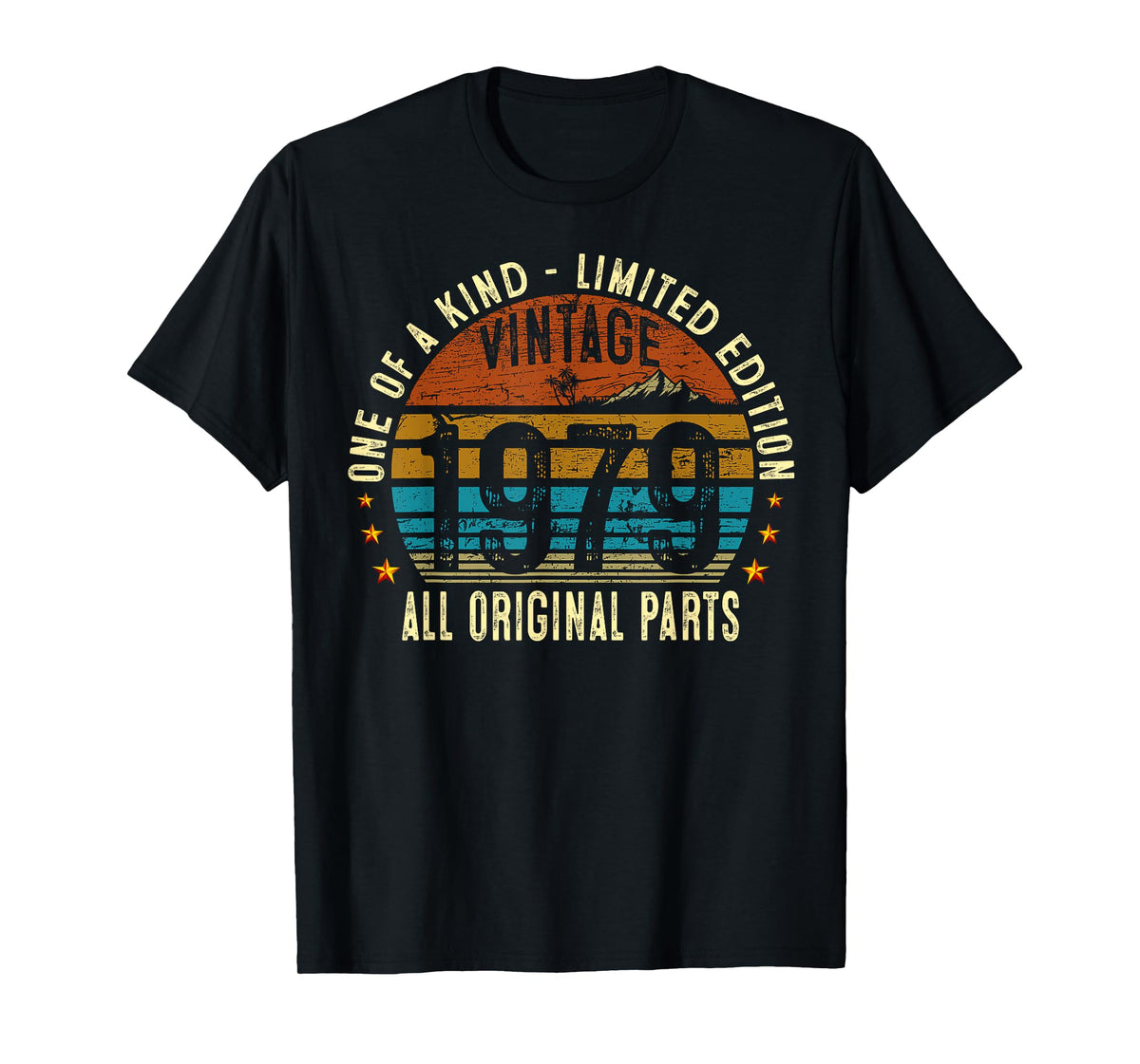 Vintage 1979 46 Years Old Men Women 46th Birthday Gifts T-Shirt