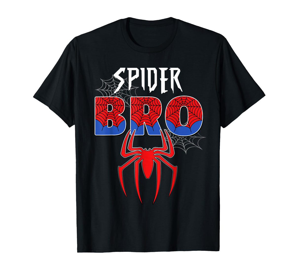 Funny Spider Bro For Birthday Matching Family T-Shirt