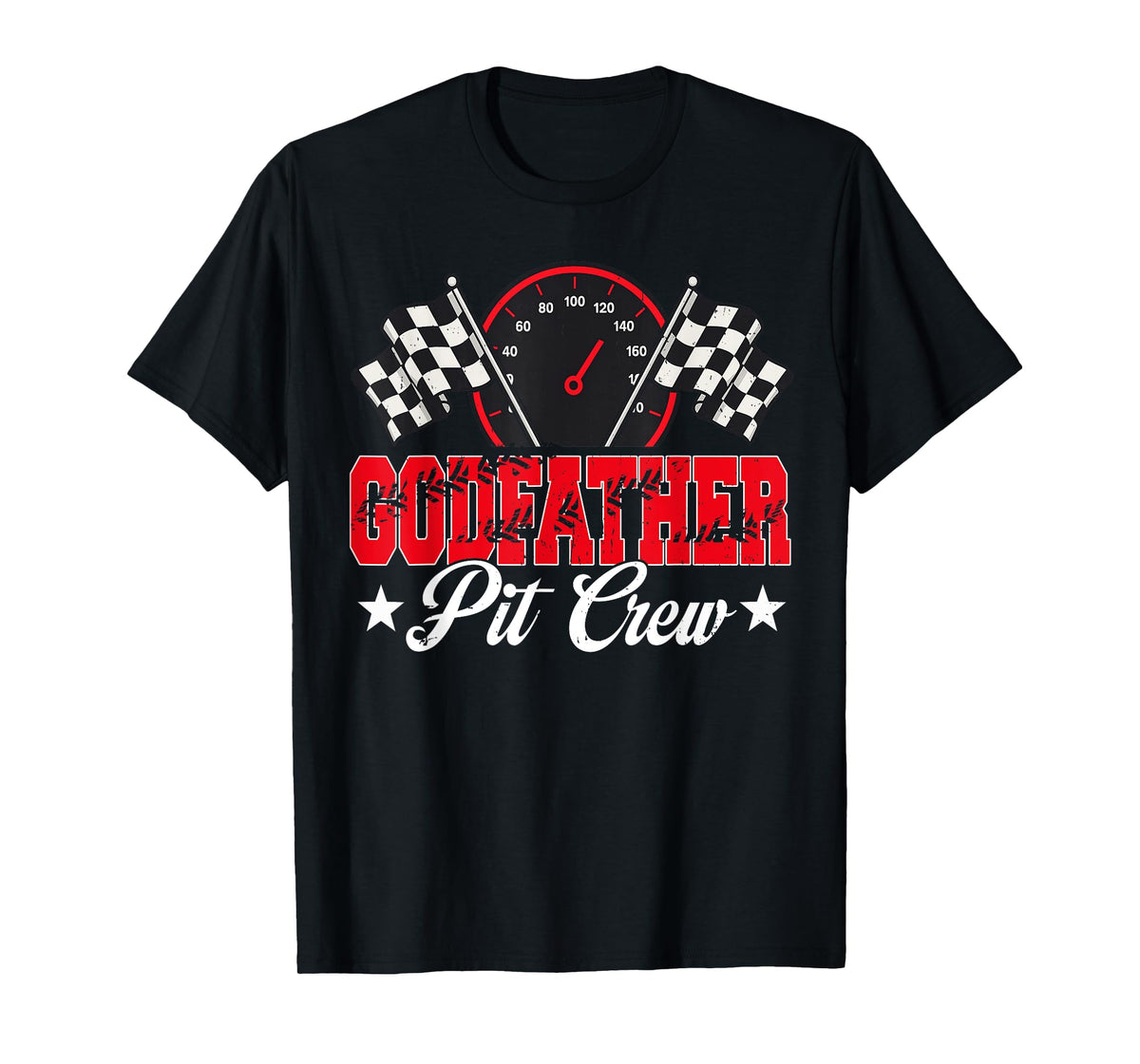 Race Car Birthday Party Racing Family Godfather Pit Crew T-Shirt