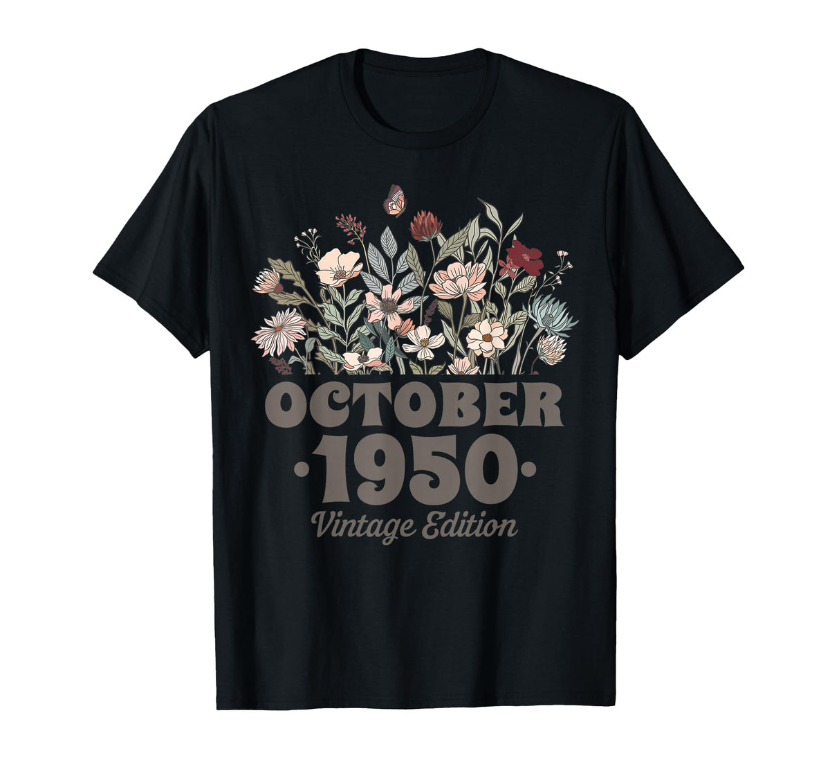 October 1950 Vintage Edition 75 Years Old 75th Birthday T-Shirt