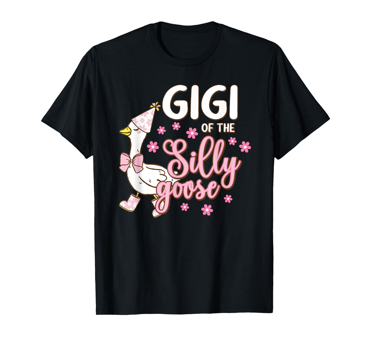 Gigi Of The Silly Goose 1st First Birthday Family Matching T-Shirt