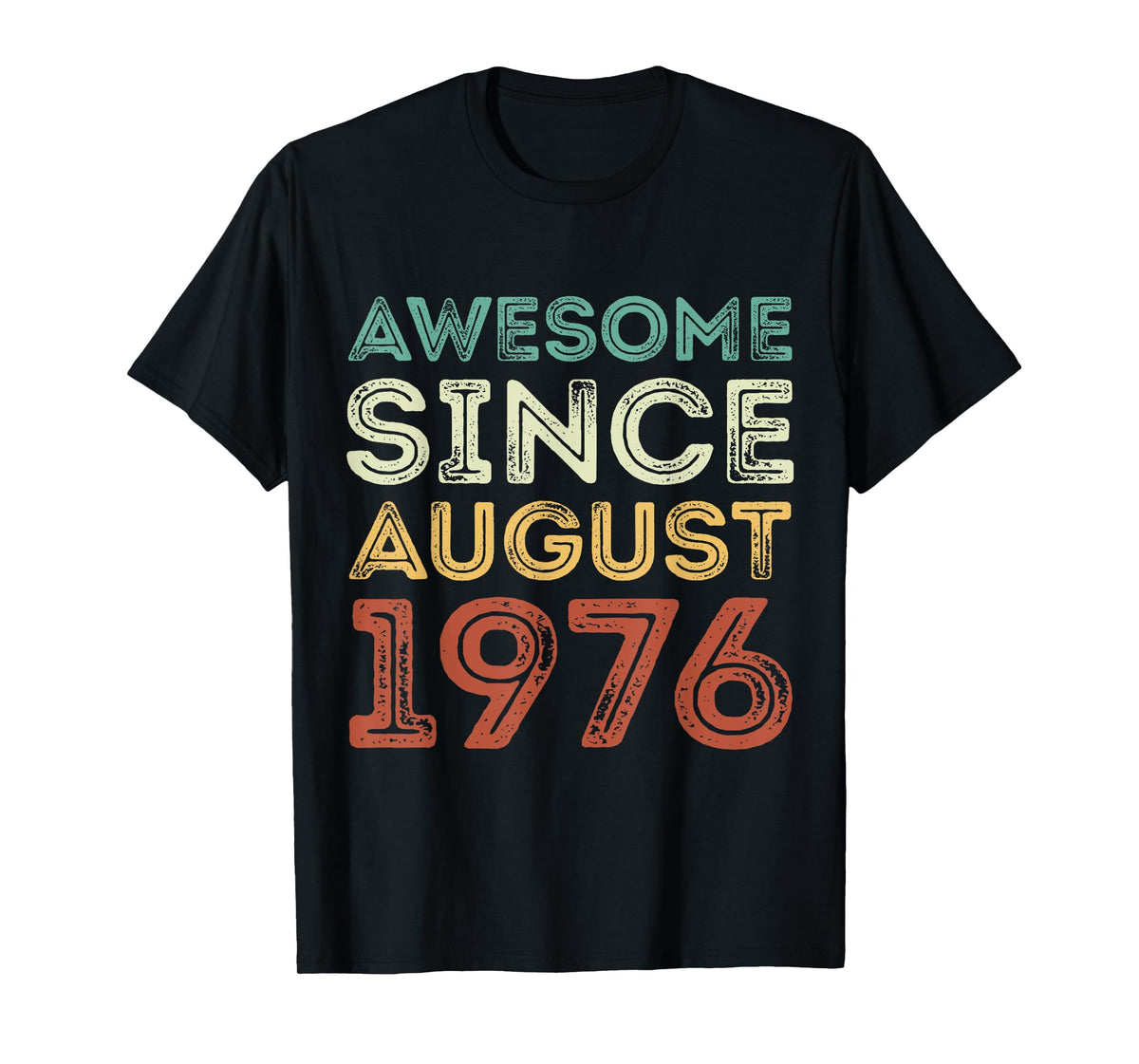 Awesome Since August 1976 Vintage Birthday Classic 1976 T-Shirt