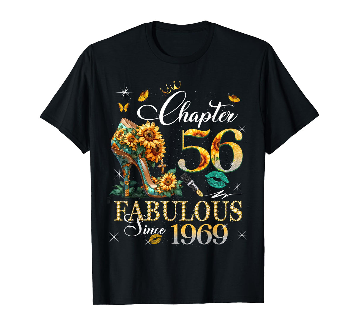 Women's Chapter 56 Fabulous Since 1969 56 Years Old Birthday T-Shirt
