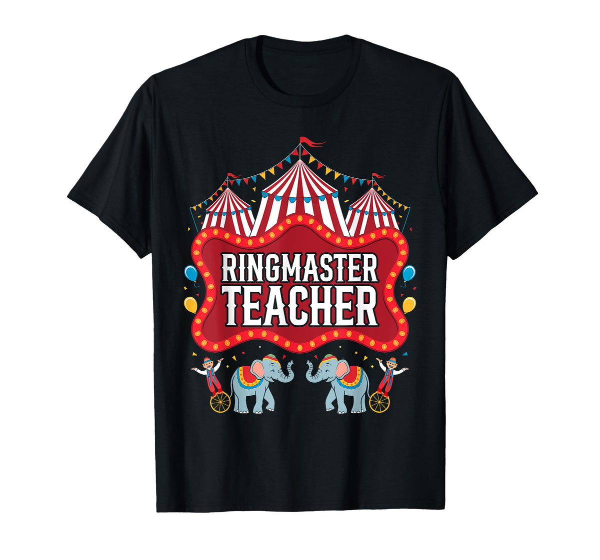 Ringmaster Teacher Circus Carnival Birthday Party T-Shirt