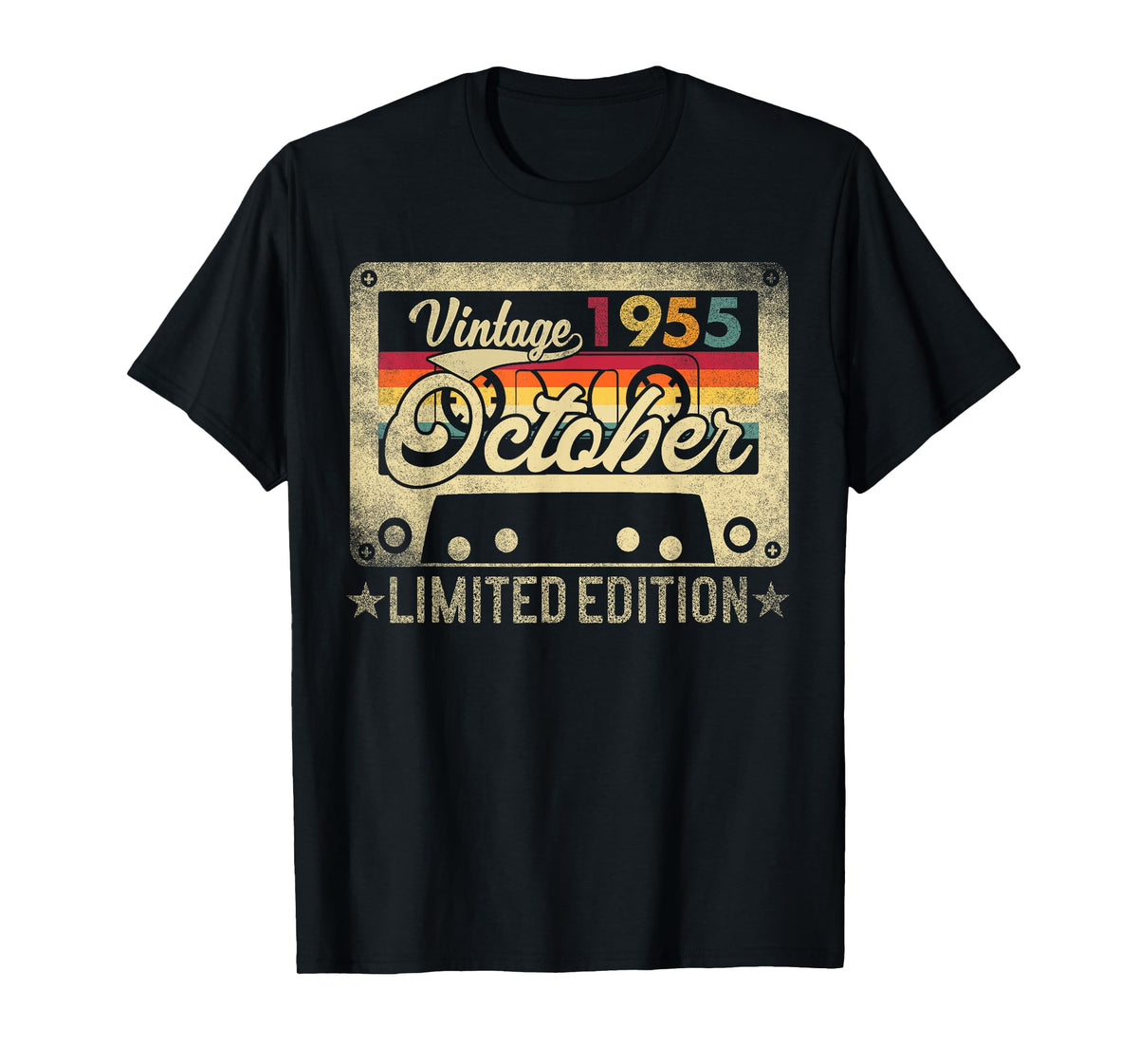 Retro - October 1955 70th Birthday 70 Years Old - Men Women T-Shirt