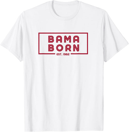 Vintage Bama Born 1982 - Born In Alabama - Born 1982 T-Shirt
