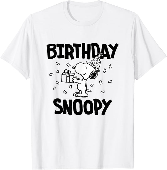 Peanuts - Snoopy Birthday Celebration Gift T-Shirt