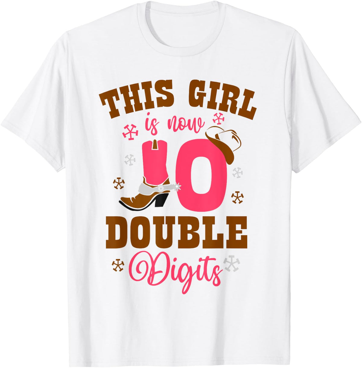 It's My 10th Birthday This Girl Is Now 10 Years Old Teengirl T-Shirt