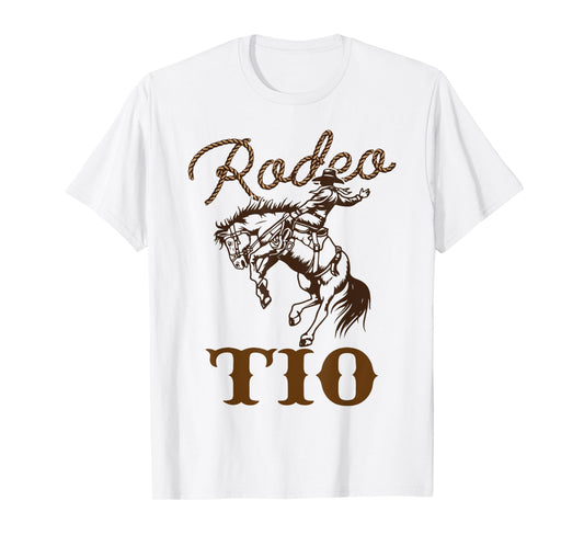 Tio Birthday Cowboy Cowgirl Western Rodeo Uncle Bday Party T-Shirt