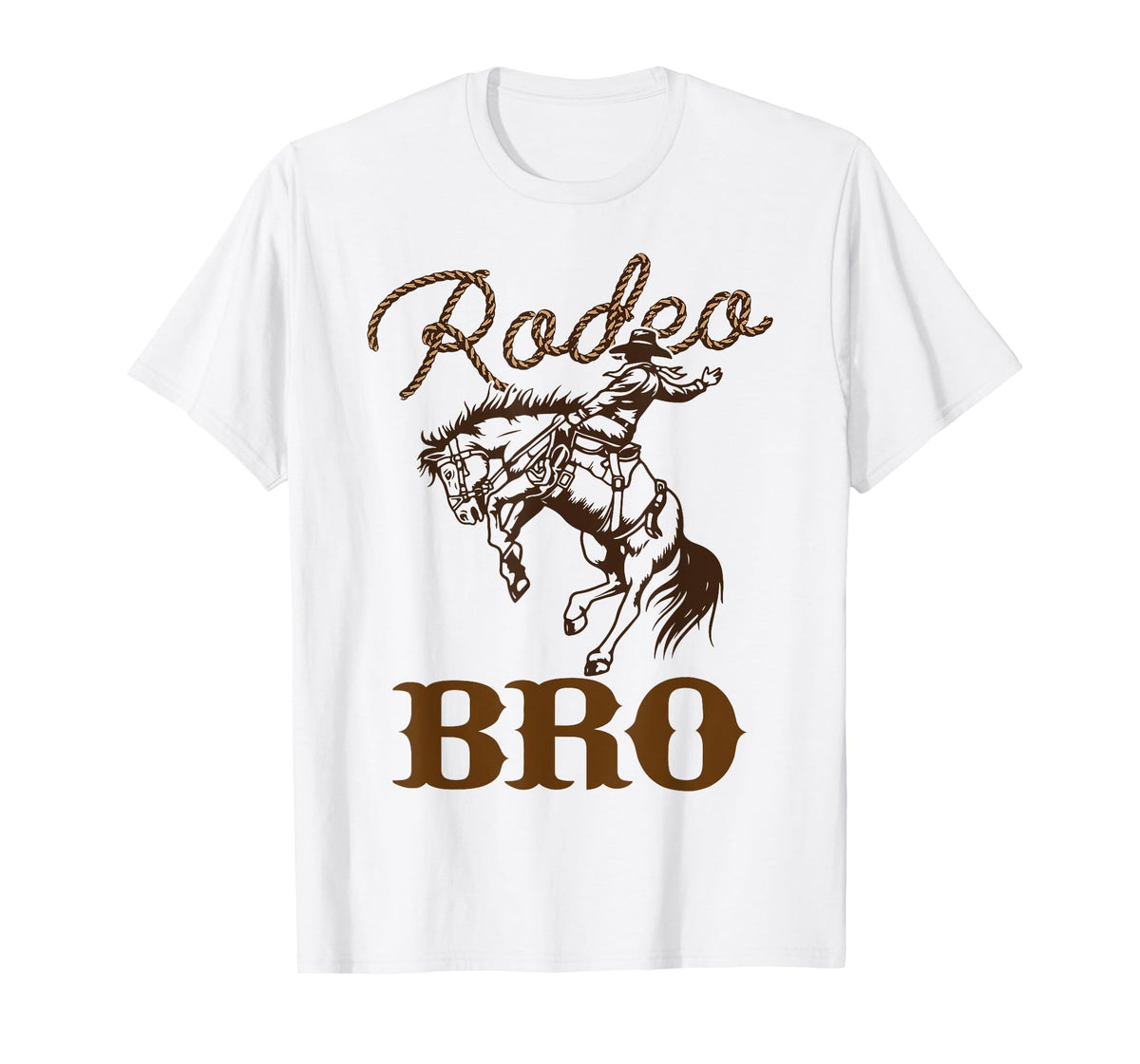 Bro Birthday Cowboy Cowgirl Western Rodeo Brother Bday Party T-Shirt