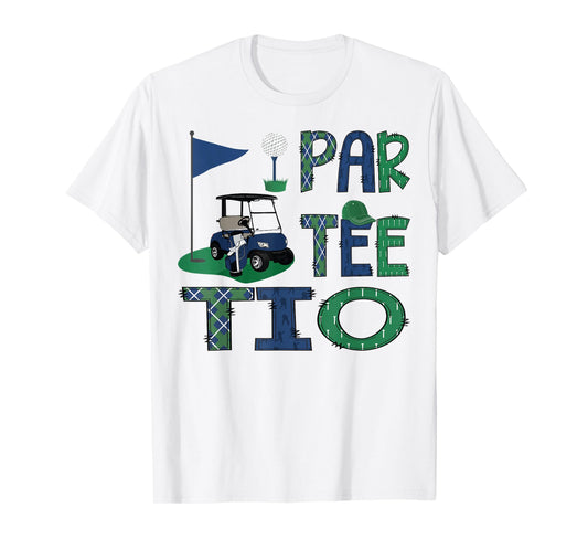 Par-Tee Tio Golf Lover Birthday Party Family Matching T-Shirt