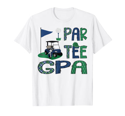 Par-Tee GPA Golf Lover Birthday Party Family Matching T-Shirt