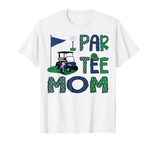 Par-Tee Mom Golf Lover Birthday Party Family Matching T-Shirt