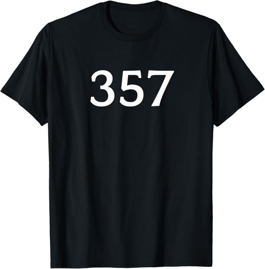 Number 357 , # Jersey Sports Birthdays T-Shirt