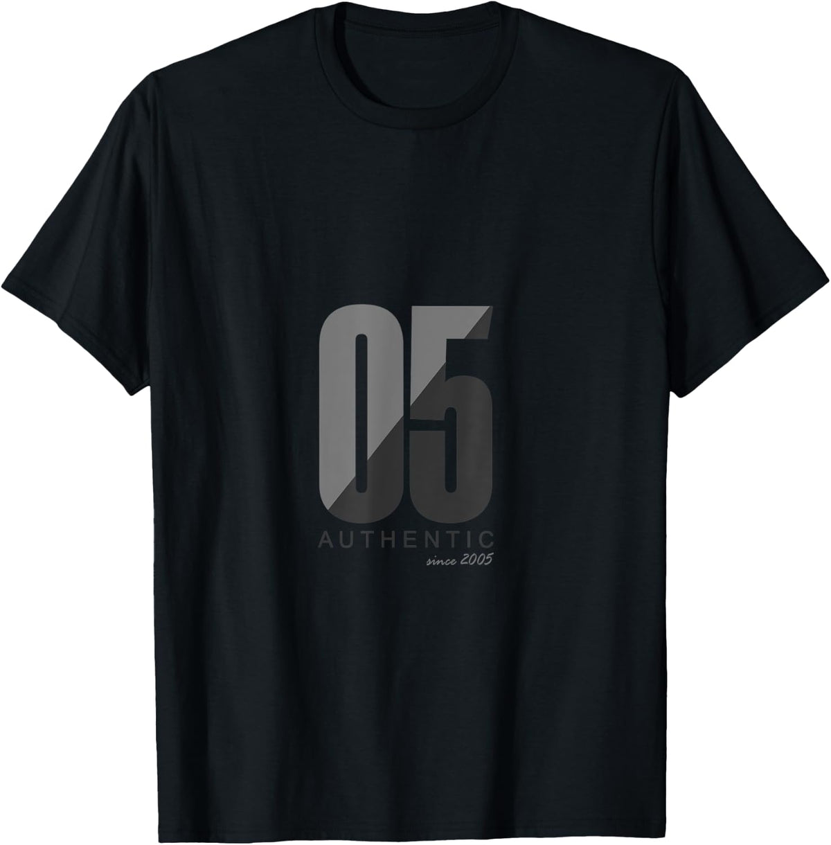 05 Born in 2005, Year of Birth Authentic T-Shirt