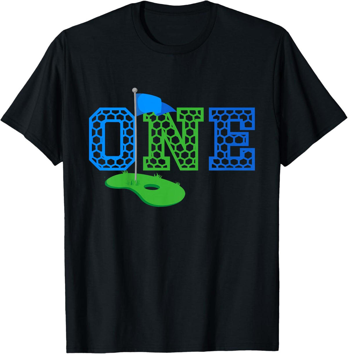 1st Birthday Golfer 1 Year old Golf Boy Girl Birthday T-Shirt