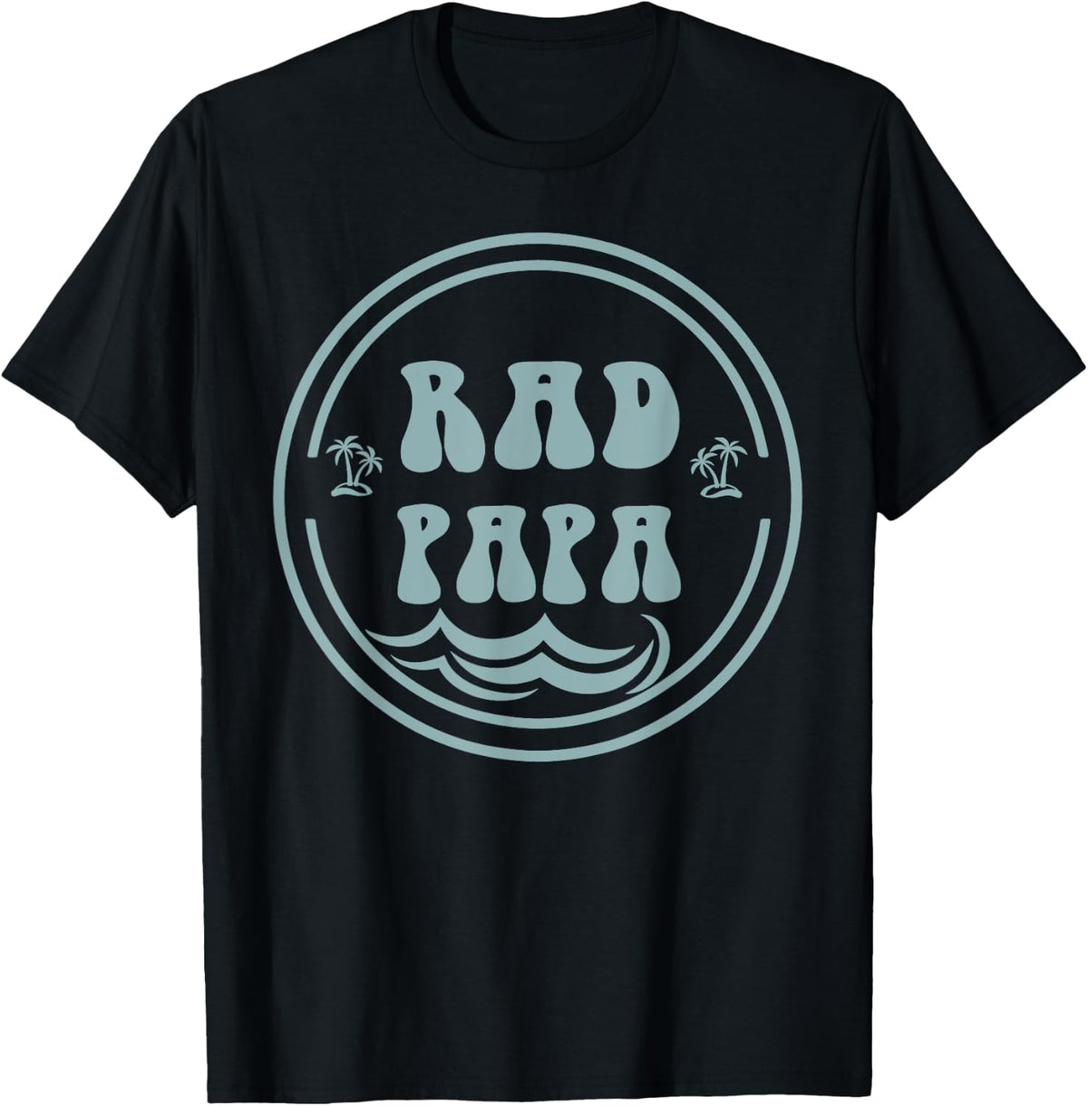Rad Papa Surf Matching Birthday The Big One 1st Birthday T-Shirt