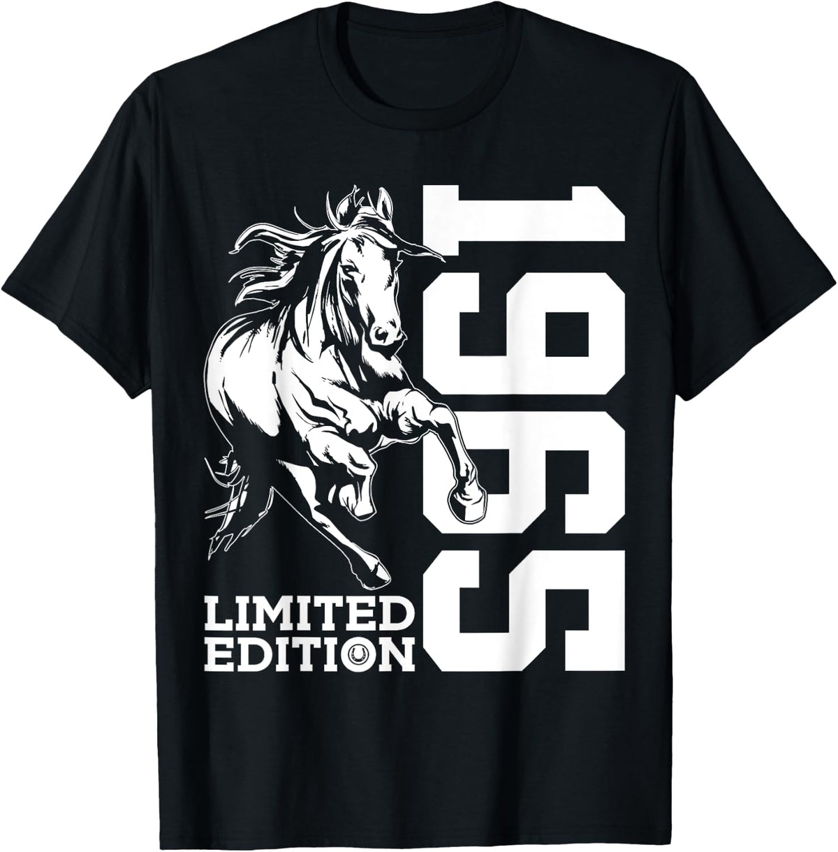 Riding 60th Birthday Horse Limited Edition 1965 Rider T-Shirt
