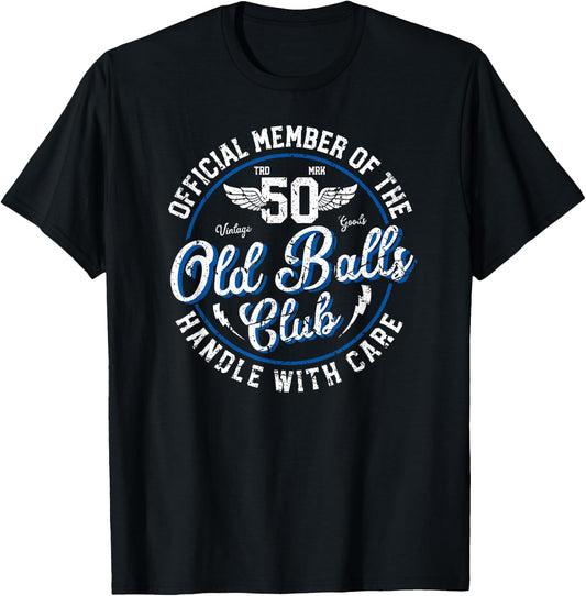 Over the Hill 50th Birthday for Old Man Birthday T-Shirt