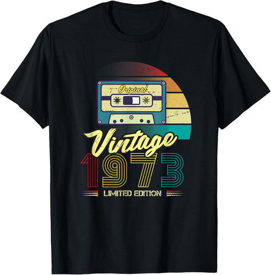 50th Birthday Vintage 1973 Funny Its My Birthday T-Shirt