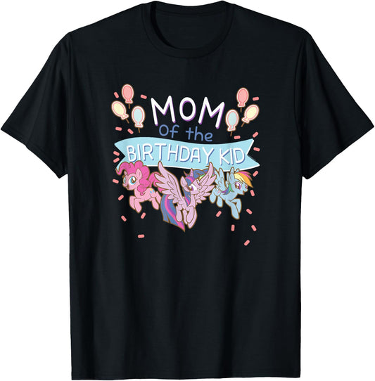 My Little Pony Birthday Mom Group Shot T-Shirt