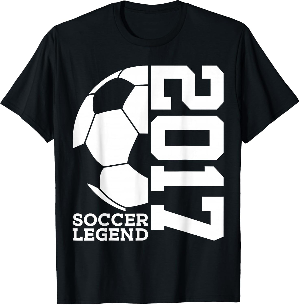 9th Birthday Soccer Legend 2017 T-Shirt
