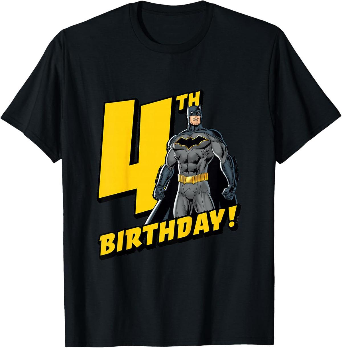 Batman 4th Birthday T-Shirt