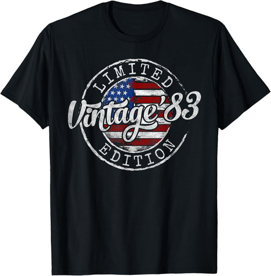Vintage 1983 42nd Birthday Gifts Women 42 Year Old T-Shirt