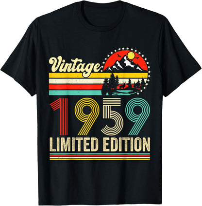 Vintage 1959 Limited Edition 66 years Old 66th Birthday T-Shirt