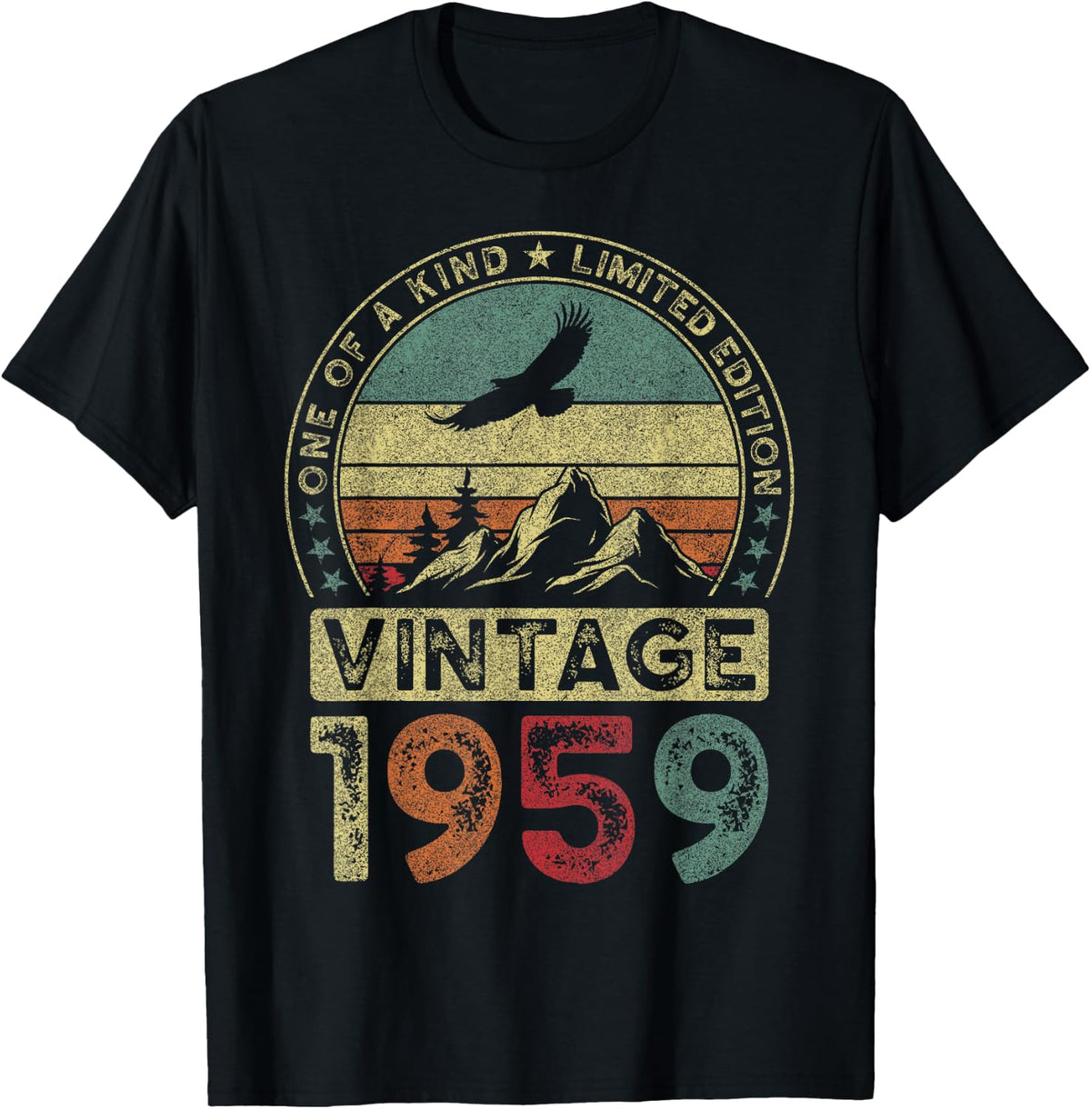 Vintage 1959 Limited Edition 66th Birthday 66 Years T-Shirt