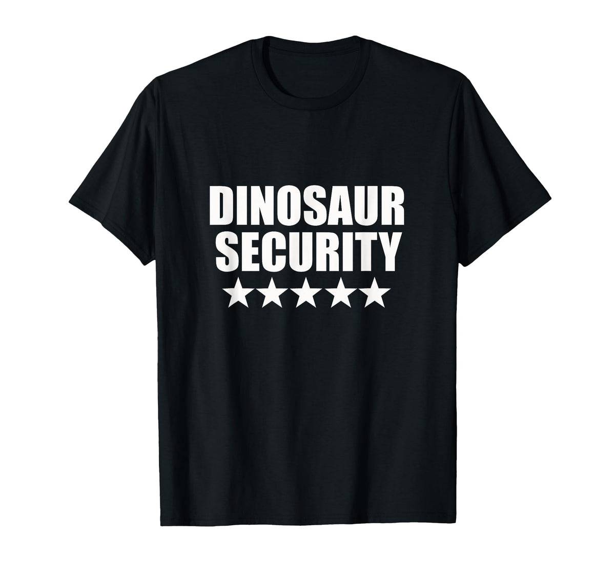 Dinosaur Security Halloween Birthday Fancy Dress Costume T-Shirt