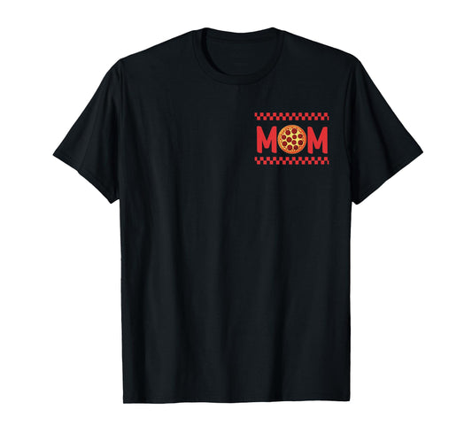 Mom Birthday Pizza 1st Birthday Pizza Family Matching Party T-Shirt
