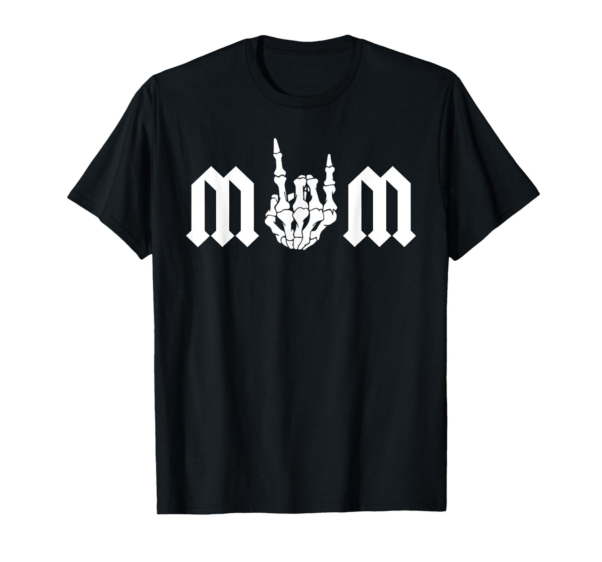 Mom Gothic Skeleton Birthday Boy Girl Family Matching T-Shirt