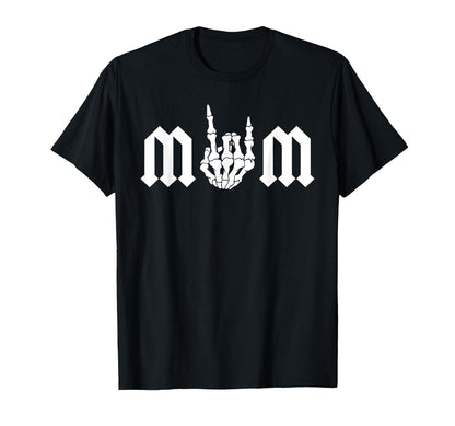 Mom Gothic Skeleton Birthday Boy Girl Family Matching T-Shirt